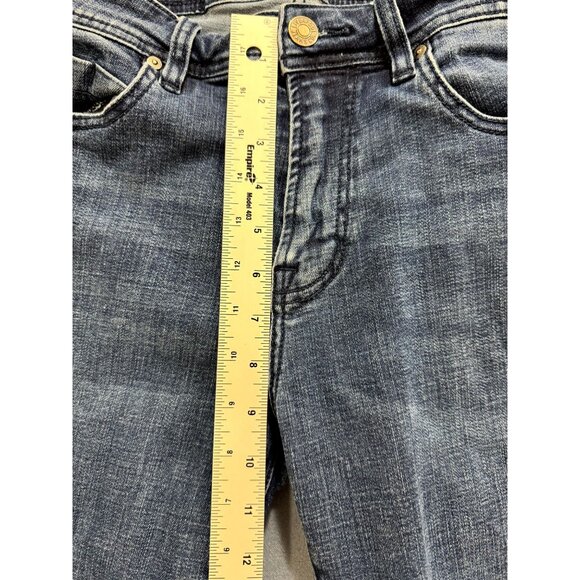 Liverpool Los Angeles Relaxed Straight Leg Jeans Denim Stretch Blue Size 32 - Picture 4 of 10